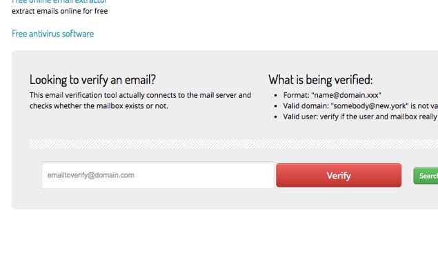 Email Verifier Website