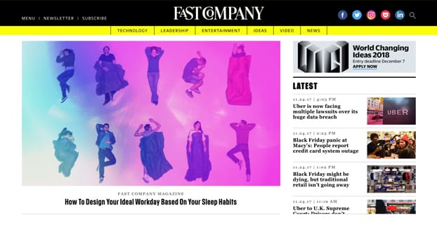 Fast Company Website