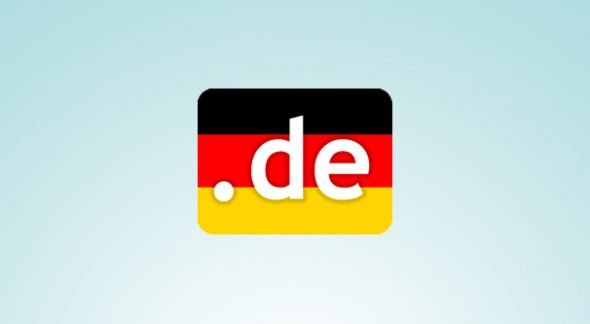 German Domain Extension Illustration