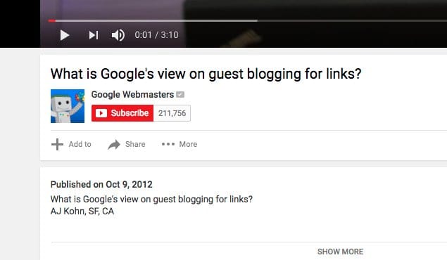 Guest Blogging for Links