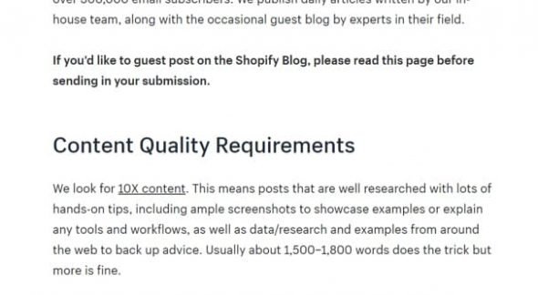 Guest Post Guidelines