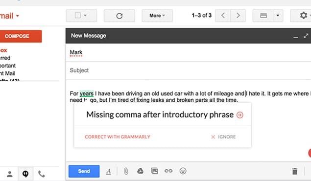 Spell Check Gmail