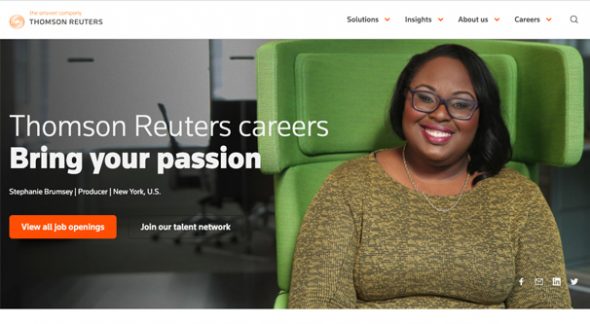 Thomson Reuters Career Page