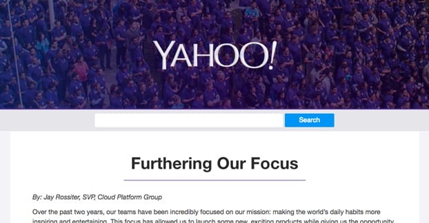 Yahoo Shut Down Contributor Network