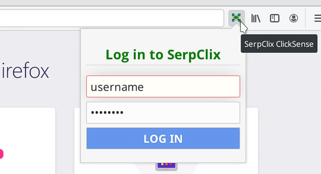 SerpClix Extension