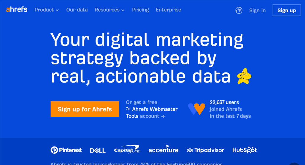 8 Ahrefs