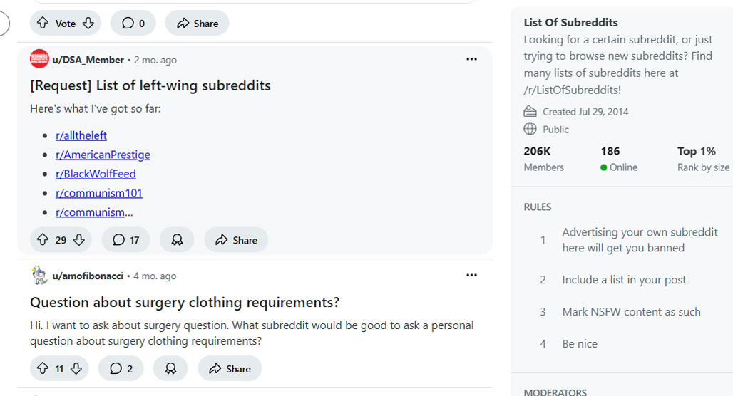 Step 2 Read and participate in the active subreddits