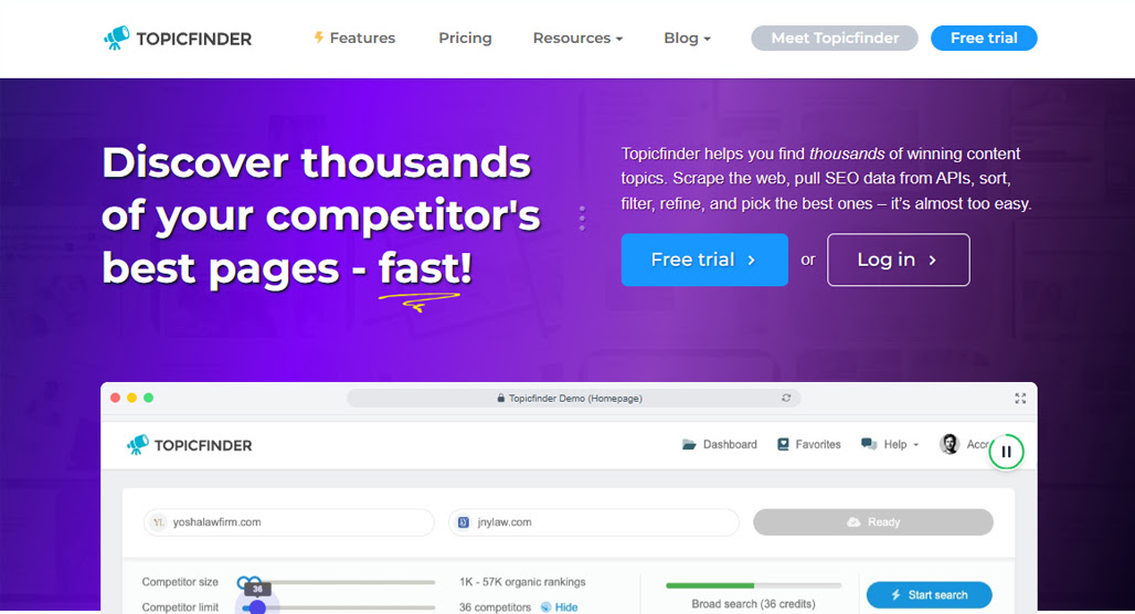 Try Giving Topicfinder a Spin