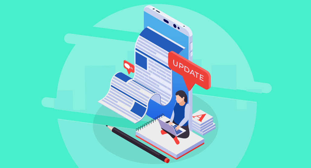 Update Old Posts Losing Steam
