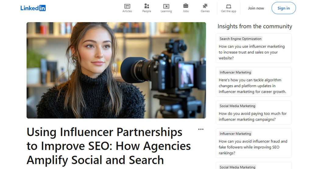 Find a way to rope in influencers and those with stronger brands than yours