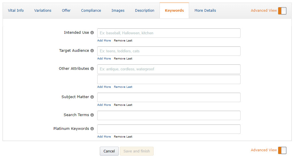 Scoping Hidden Keyword Data