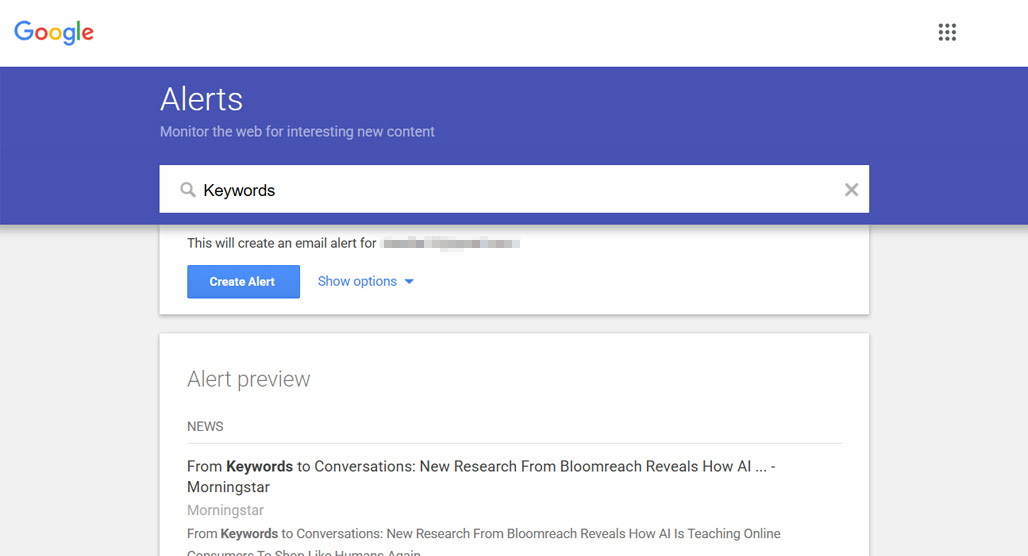 What Google Alerts Does